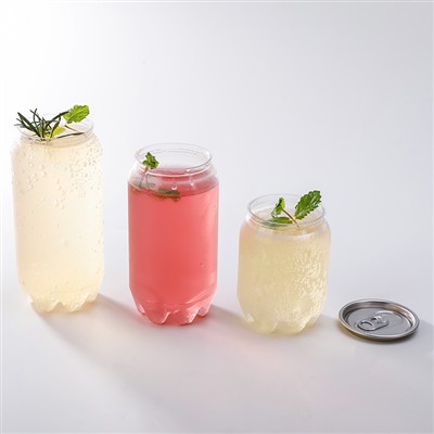 PET dóza na nápoje plastová 250ml